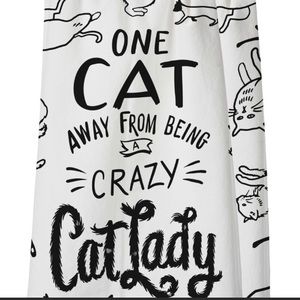 New Crazy Cat Lady Dish Towel